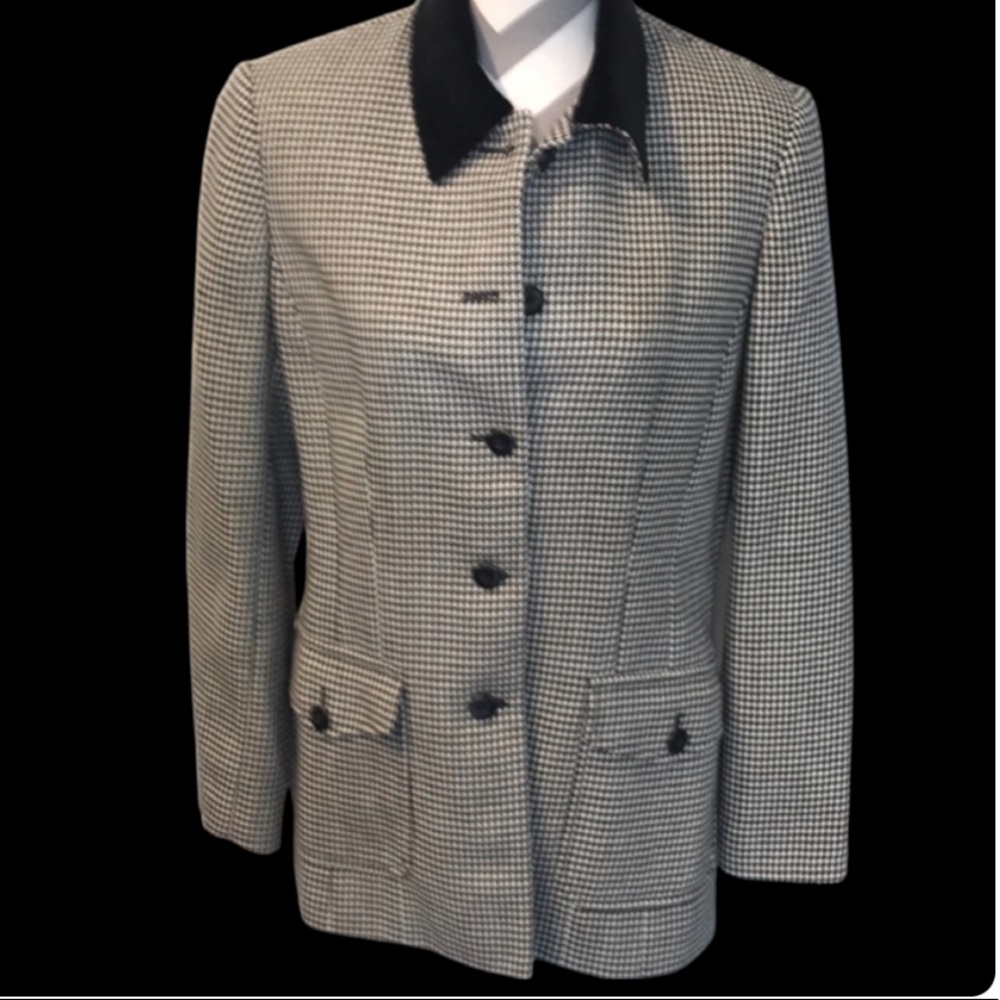 🦋Vintage Plaid Blazer